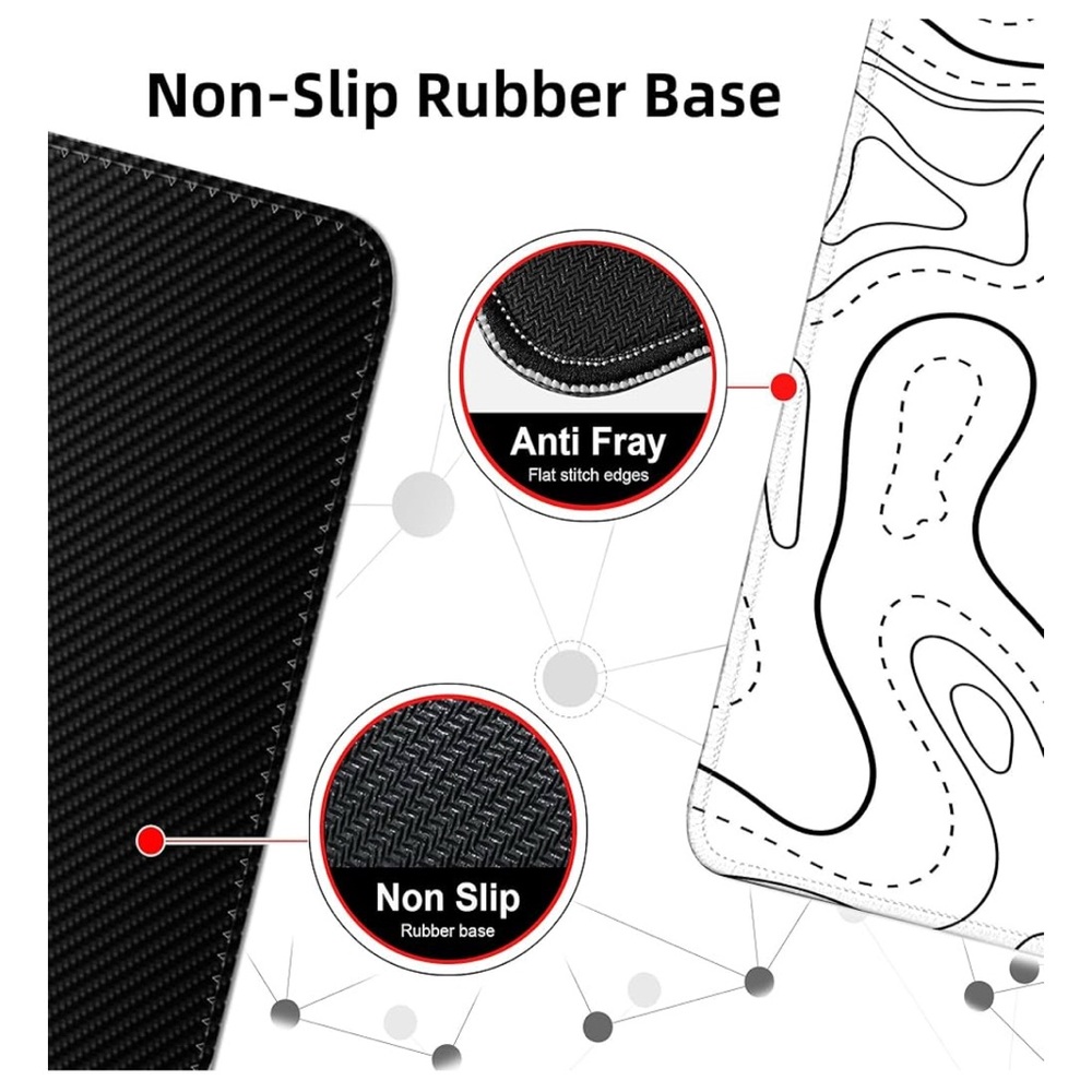 Large Gaming Mouse Pad for Desk - Picture 2 of 2